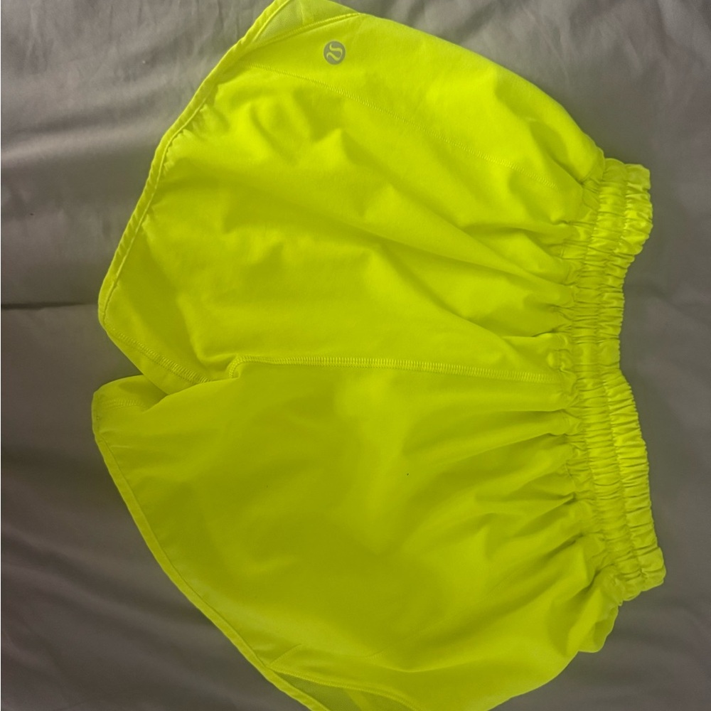 Lululemon Neon Athletic Shorts